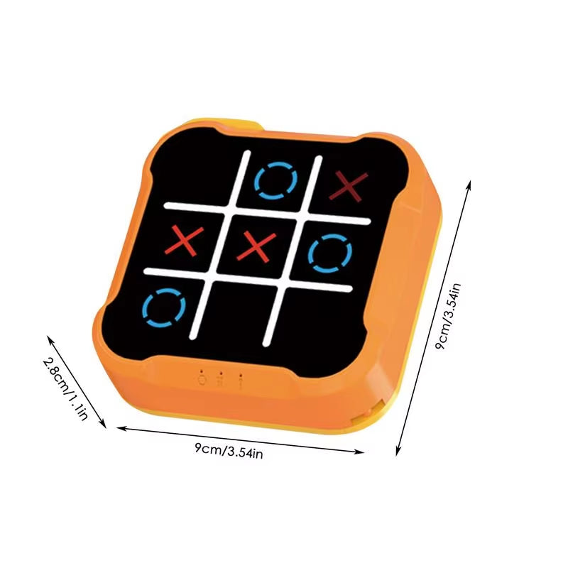 Multifunctional Electronic Tic-Tac-Toe Board Board Games Montessori Puzzle Table Game Chess Chess Set Portable for Adults Kids